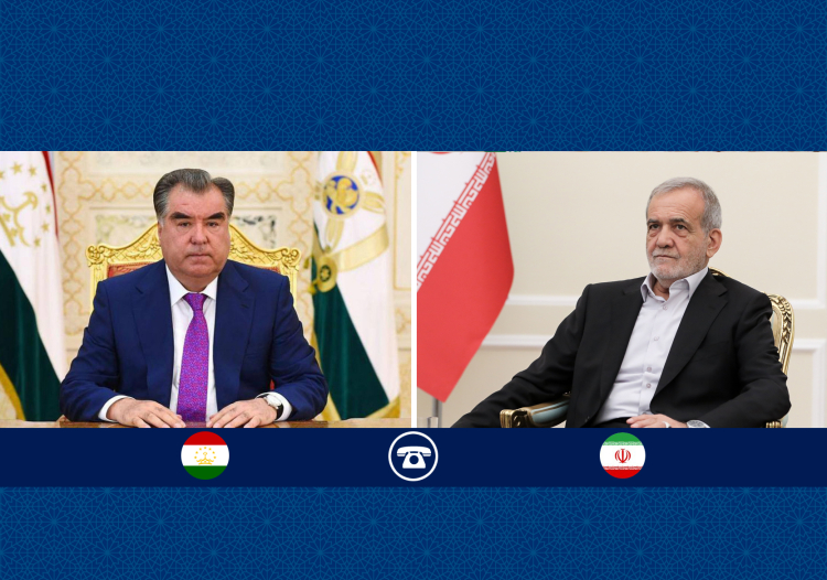 رایزنی پزشکیان و رحمان: تأکید بر وحدت اسلامی و توسعه روابط راهبردی تهران-دوشنبه