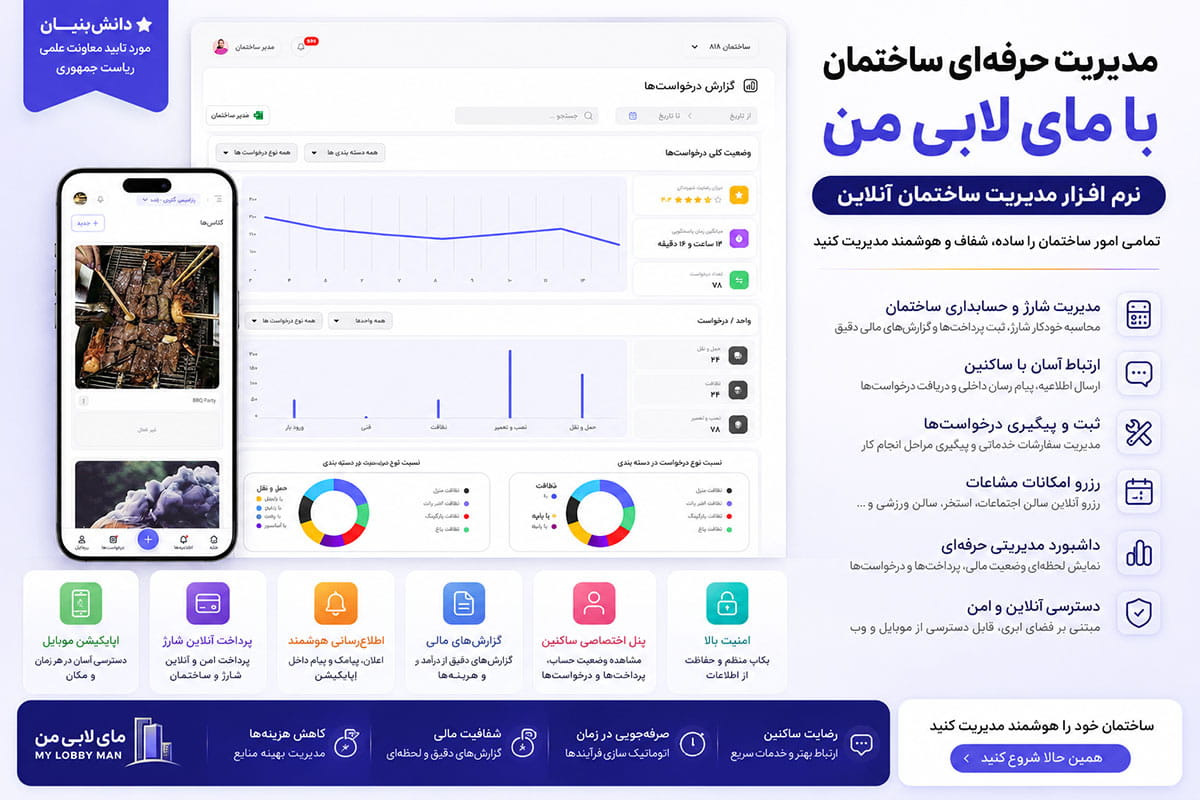 راهنمای جامع انتخاب نرم‌افزار مدیریت ساختمان؛ ویژگی‌های یک سامانه حرفه‌ای چیست؟