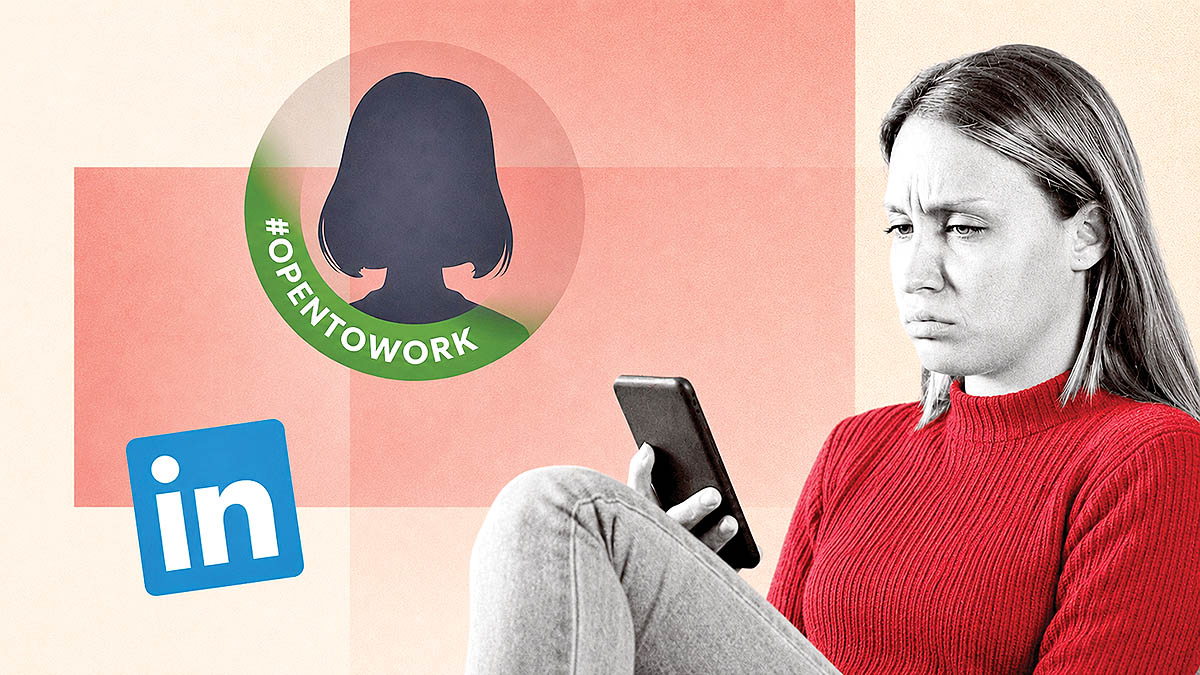 آیا نشان OpenToWork در لینکدین نشانه حرفه‌ای‌گری است یا استیصال؟