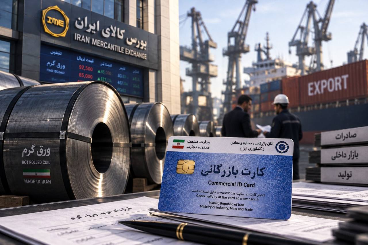 رانت در بازار فولاد؛ چگونه کارت‌های بازرگانی یک‌بار مصرف تولید را دور می‌زنند؟