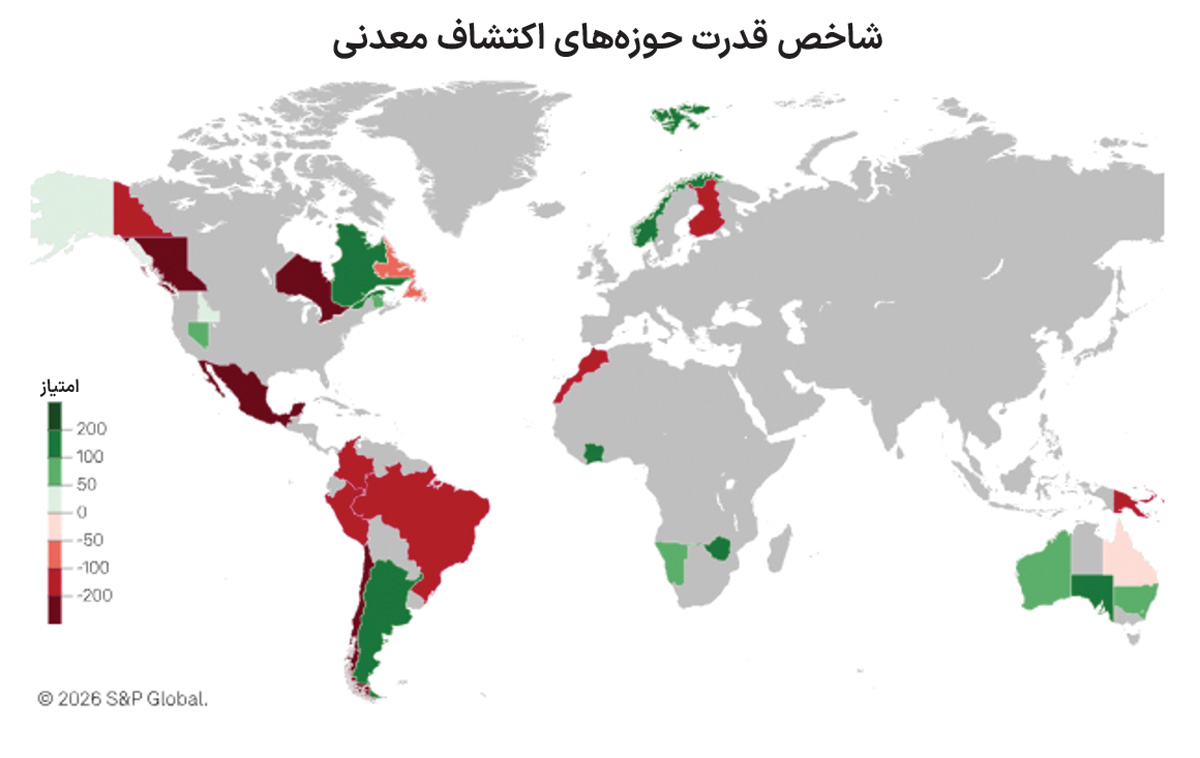 استرالیای غربی همچنان پیشتاز؛ رقابت جهانی برای جذب سرمایه اکتشافی معدن داغ‌تر شد