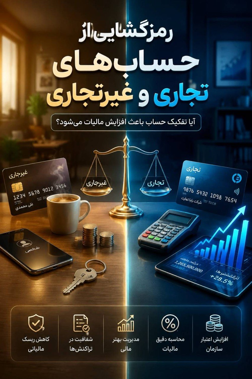 رمزگشایی از حسابهای تجاری و غیرتجاری