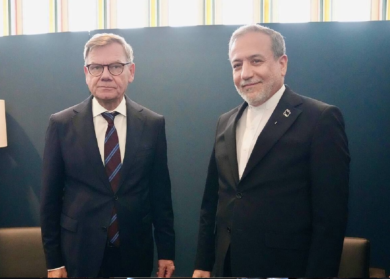 دیدار عراقچی با همتایان آلمانی و تاجیکستانی در نیویورک
